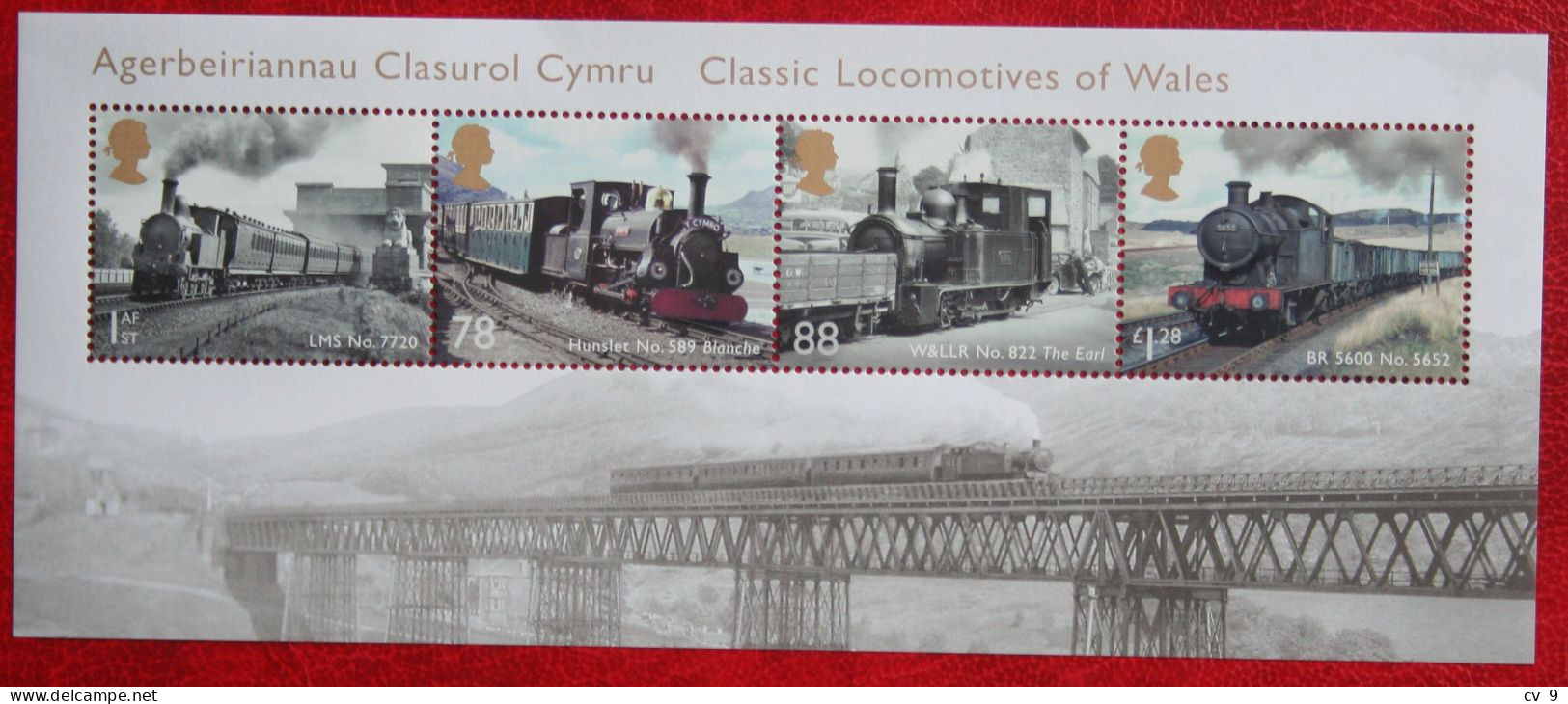 Classic Locomotives Zug Train (Mi 3570-3573 Block 87) 2014 POSTFRIS MNH ** ENGLAND GRANDE-BRETAGNE GB GREAT BRITAIN - Neufs