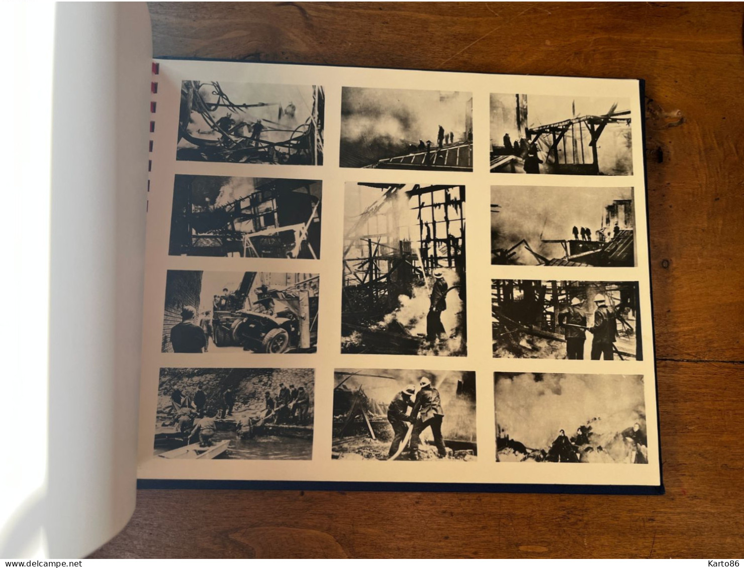 Régiment De Sapeurs Pompiers * Paris 1952 * Album 18 Pages De Photos * Sapeur Pompier Fireman * Studio Damrémont - Sapeurs-Pompiers