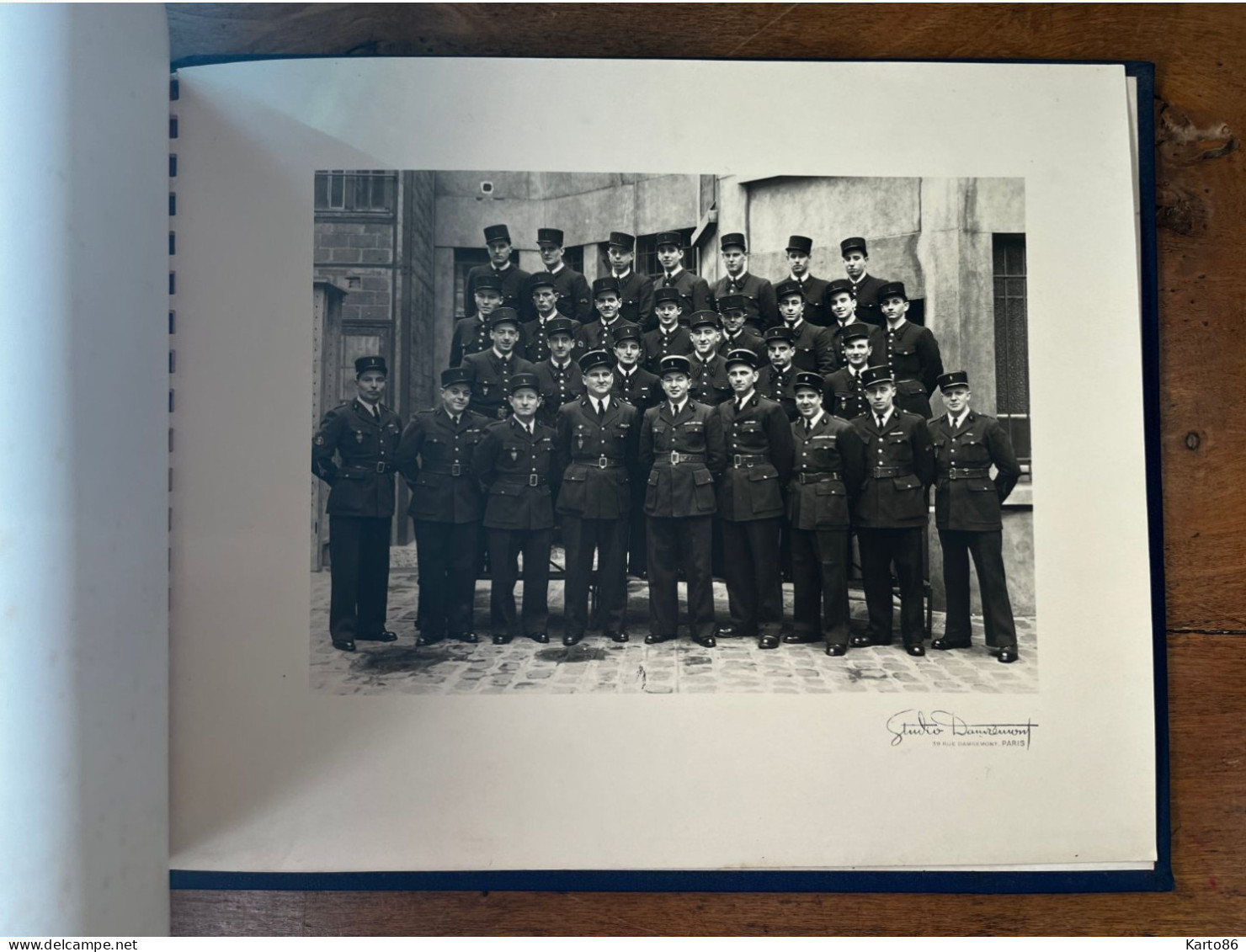 Régiment De Sapeurs Pompiers * Paris 1952 * Album 18 Pages De Photos * Sapeur Pompier Fireman * Studio Damrémont - Pompieri