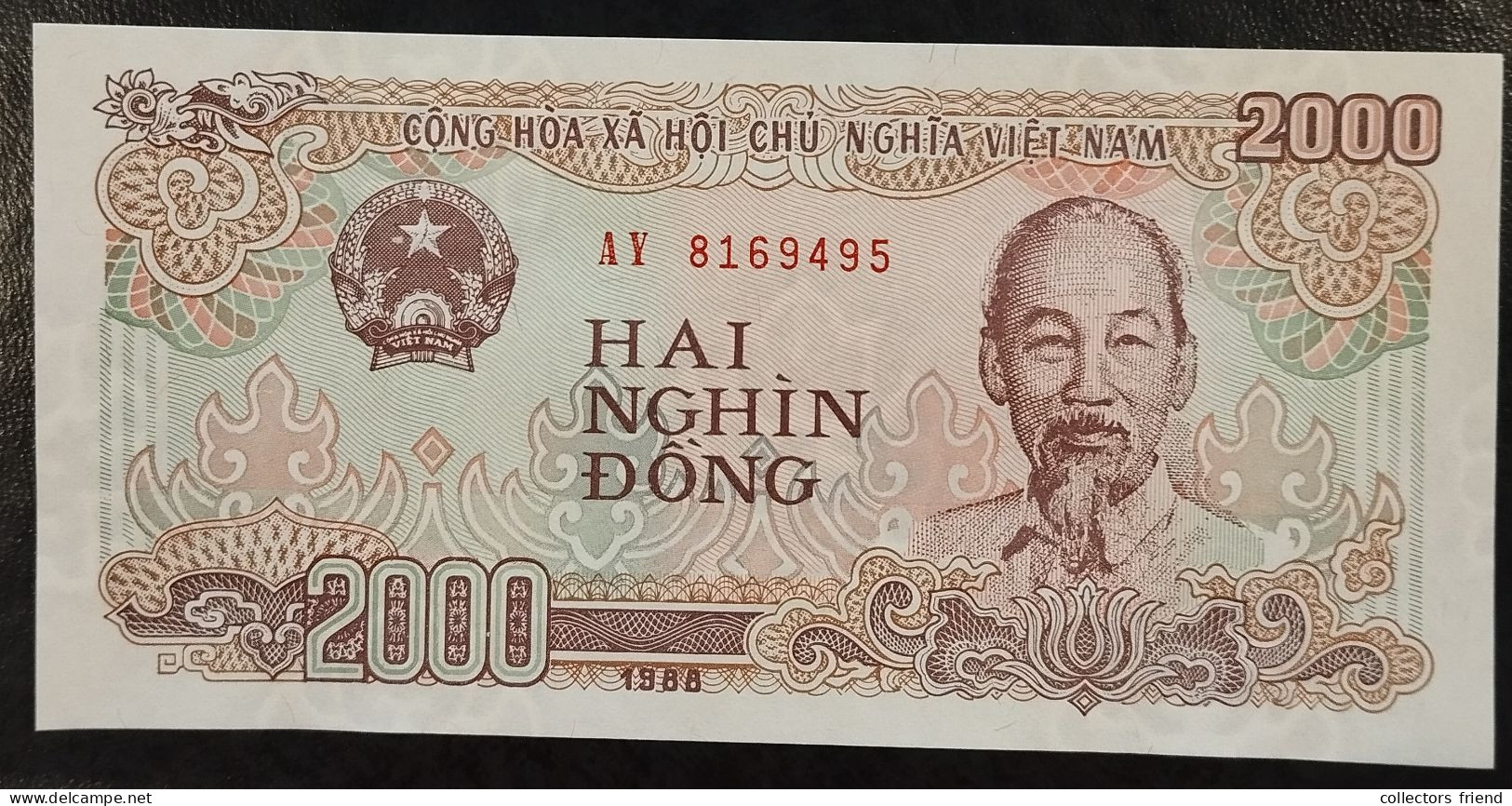 VIETNAM 2000 DONG Year 1988 P107a UNC - Vietnam