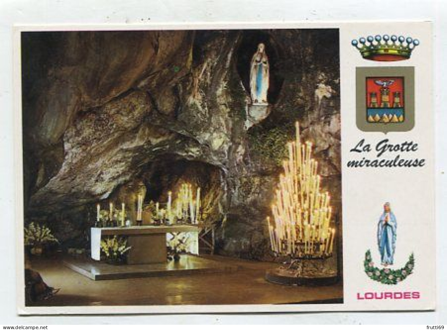 AK 213747 CHURCH / CLOISTER - Lourdes - La Grotte Miraculeuse - Heilige Stätte