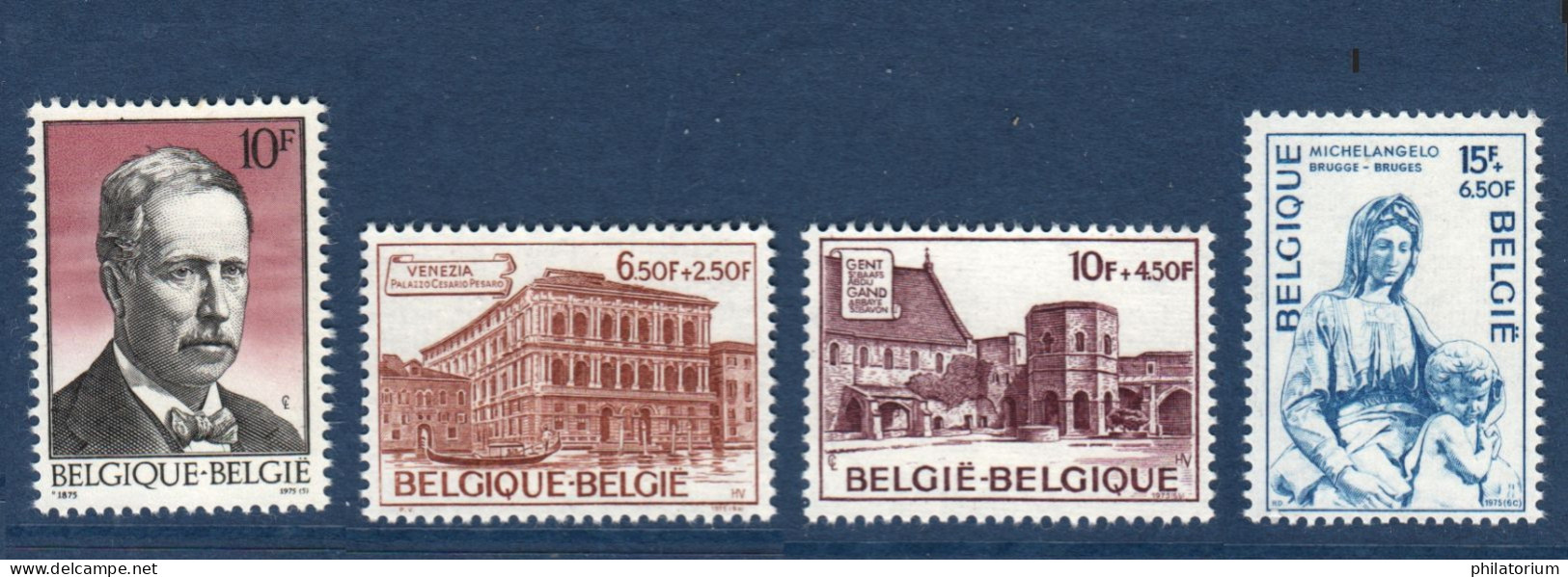 Belgique, België, **, Yv 1752, 1753, 1754, 1755, Mi 1810, 1811, 1812, 1813, SG 2383, 2384, 2385, 2386, - Unused Stamps