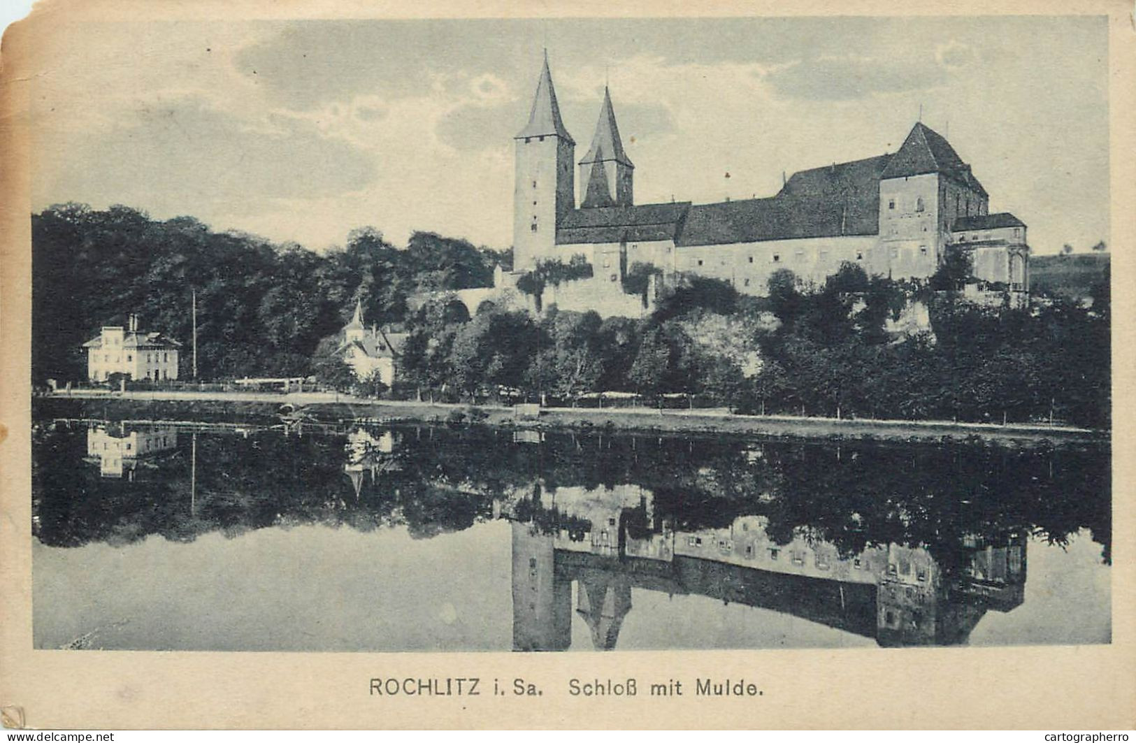 Germany Rochlitz Schloss Mit Mulde - Rochlitz