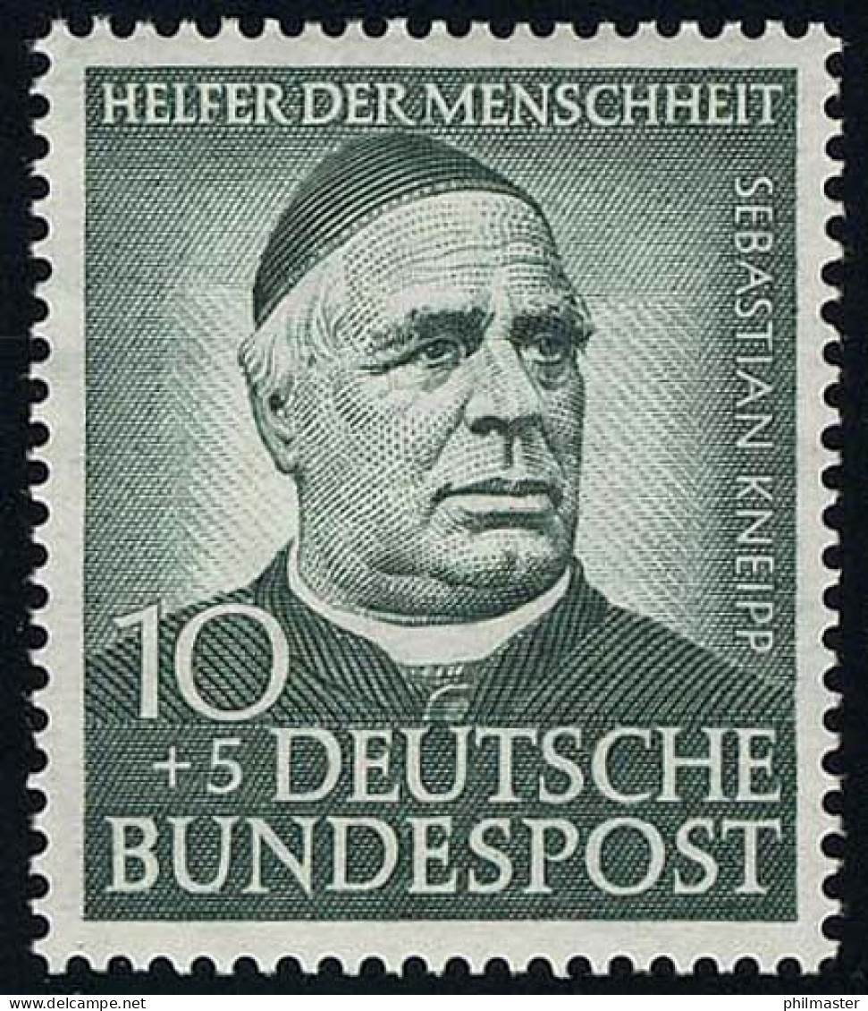 174 Sebastian Kneipp 10+5 Pf ** Postfrisch - Unused Stamps