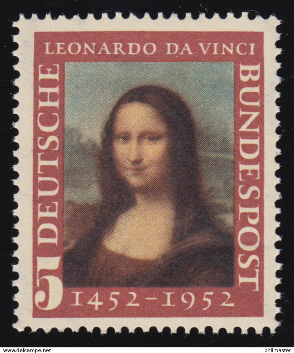 148 Mona Lisa ** Postfrisch / MNH - Unused Stamps