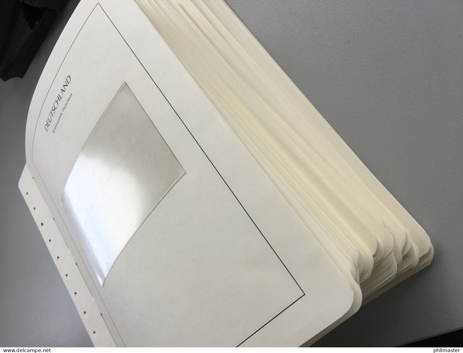 LEUCHTTURM Blankoblätter ZB Für 10er-Bogen 1994-2000, über 350 Blatt, GEBRAUCHT - Autres & Non Classés