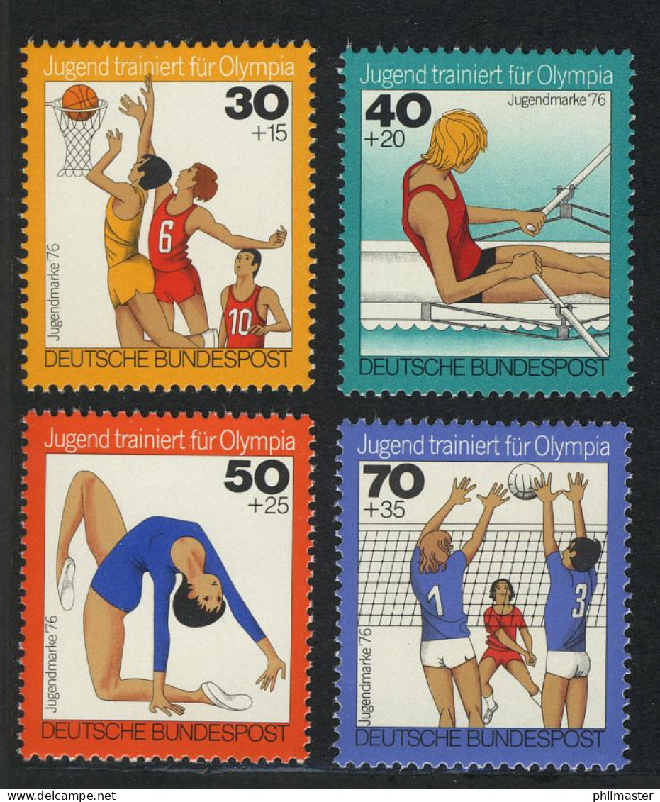 882-885 Jugend Olympia 1976, Satz ** - Unused Stamps