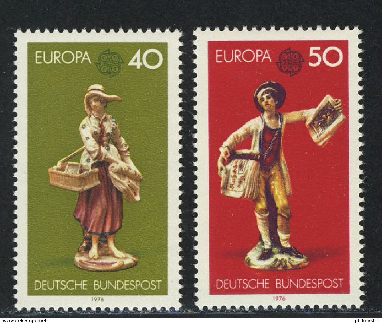 890-891 Europa Kunsthandwerk 1976, Satz ** - Unused Stamps