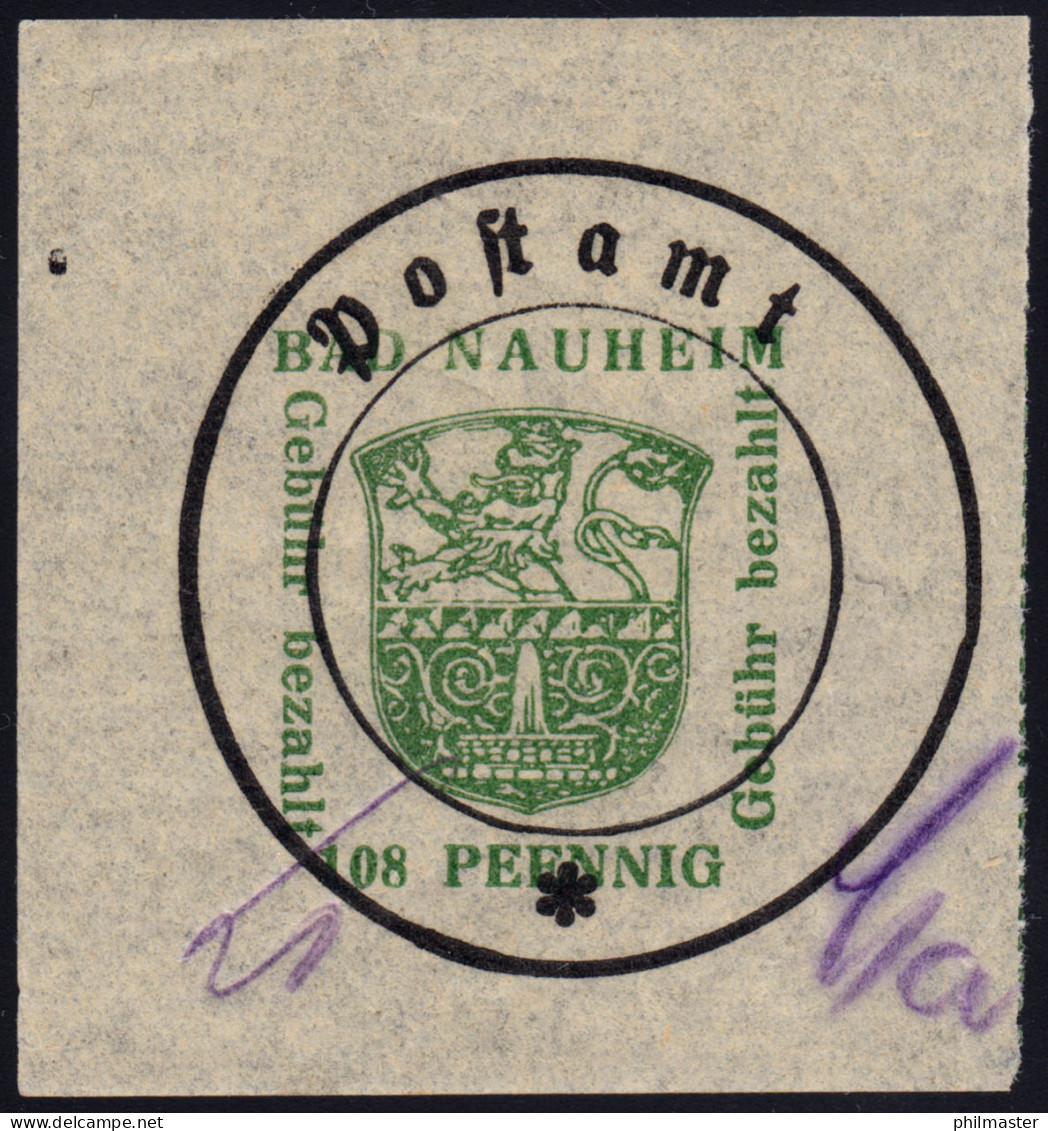 Bad Nauheim 7IIx Mit PLF III PEENIG, BPP-Befund Barth ** Und Einwandfrei - Mint