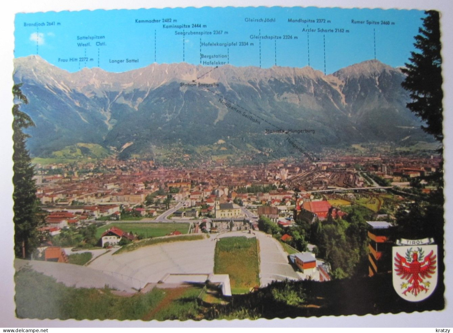 AUTRICHE - TYROL - INNSBRUCK - Olympia-Sprungschanze - Innsbruck