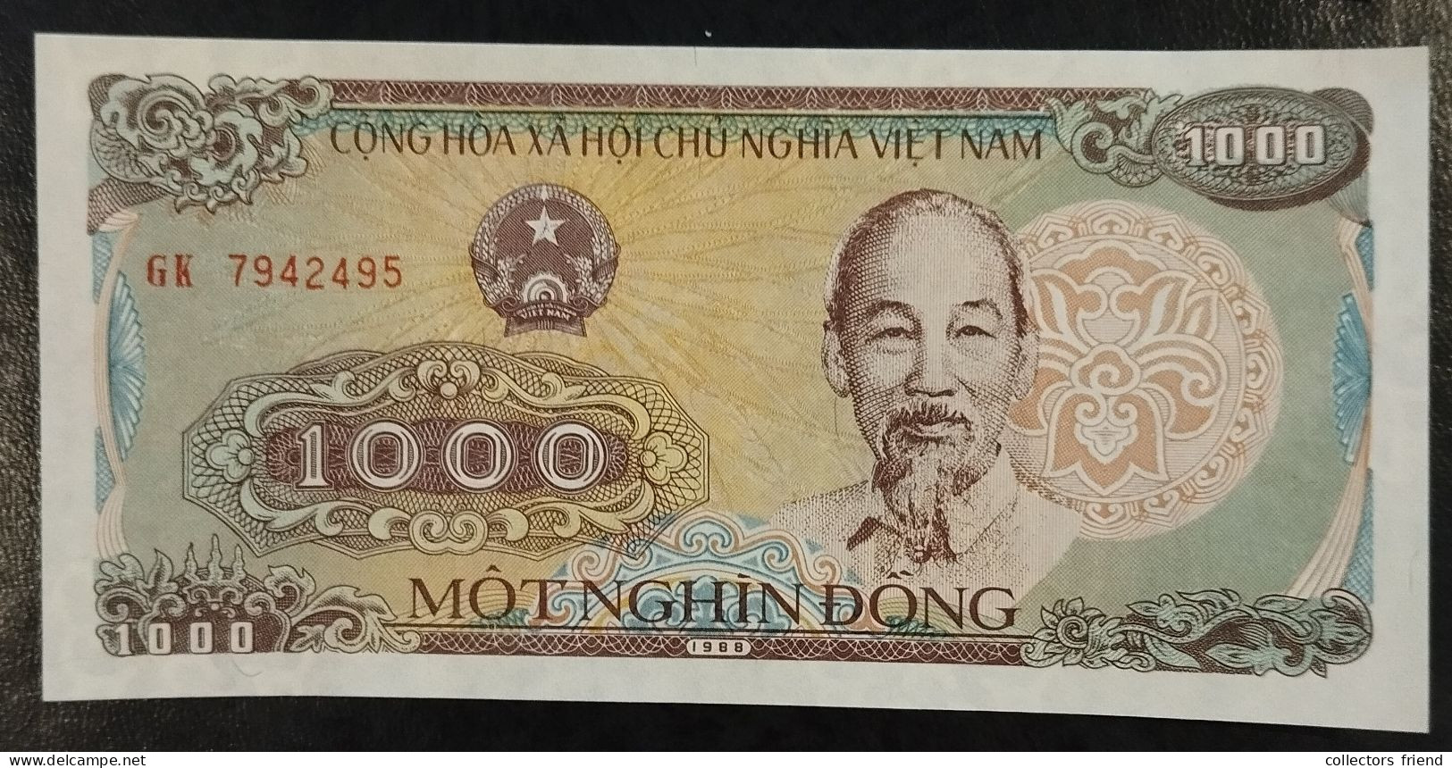 VIETNAM 1000 DONG Year 1988 P106a UNC - Viêt-Nam