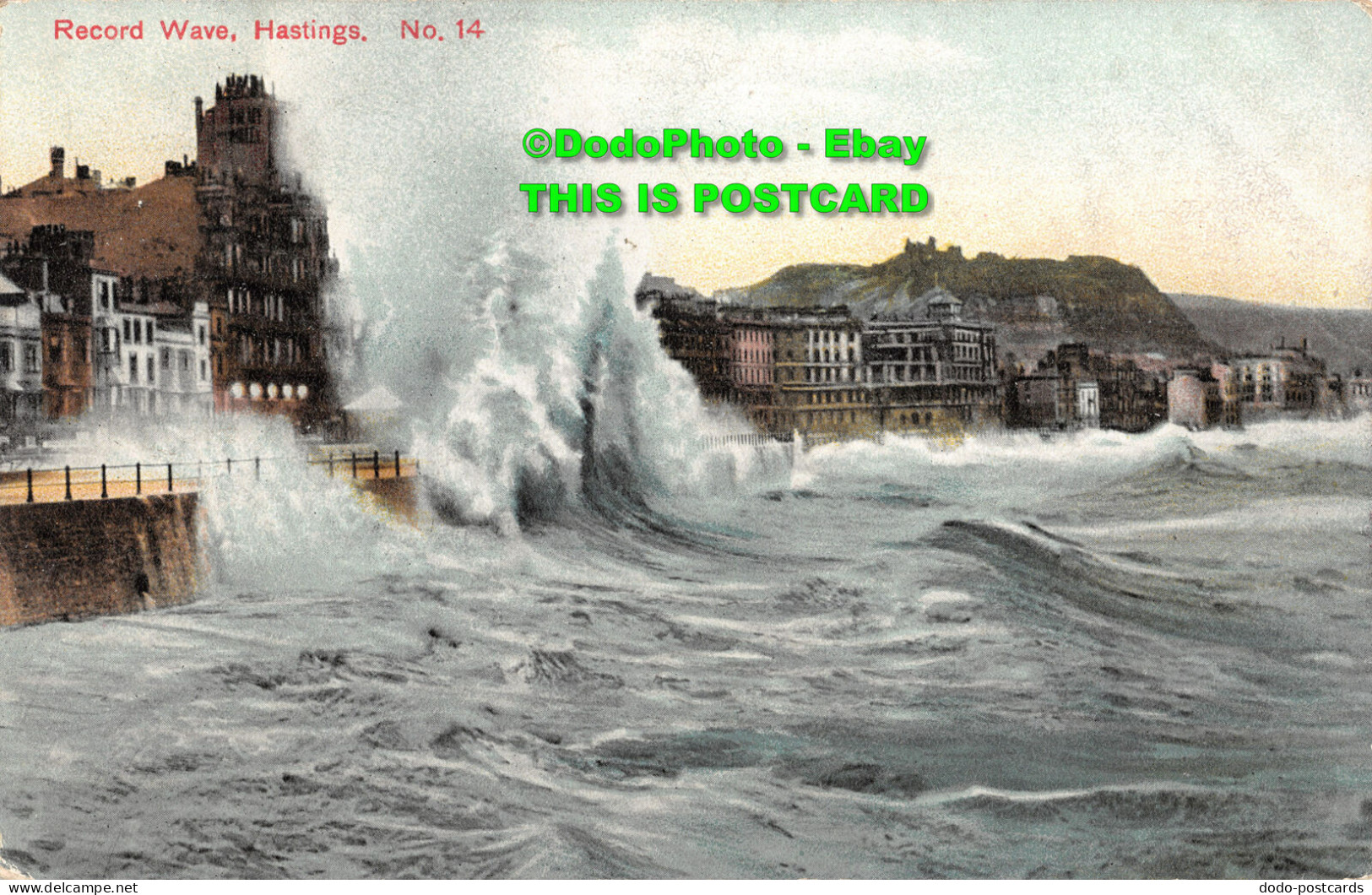 R412298 Record Wave. Hastings. No. 14. The London View. 1909 - Sonstige & Ohne Zuordnung