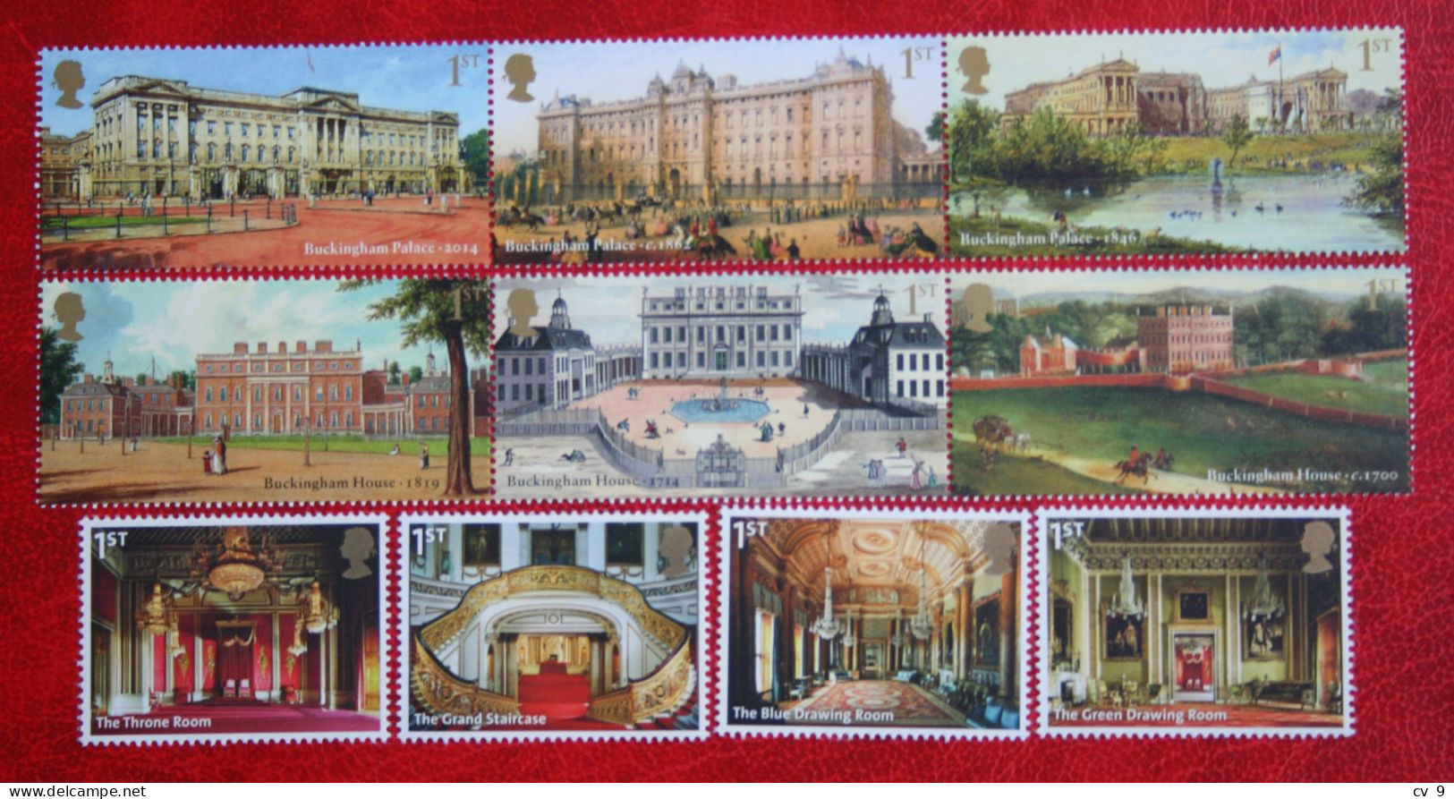 Buckingham Palace (Mi 3588-3597) 2014 POSTFRIS MNH ** ENGLAND GRANDE-BRETAGNE GB GREAT BRITAIN - Unused Stamps