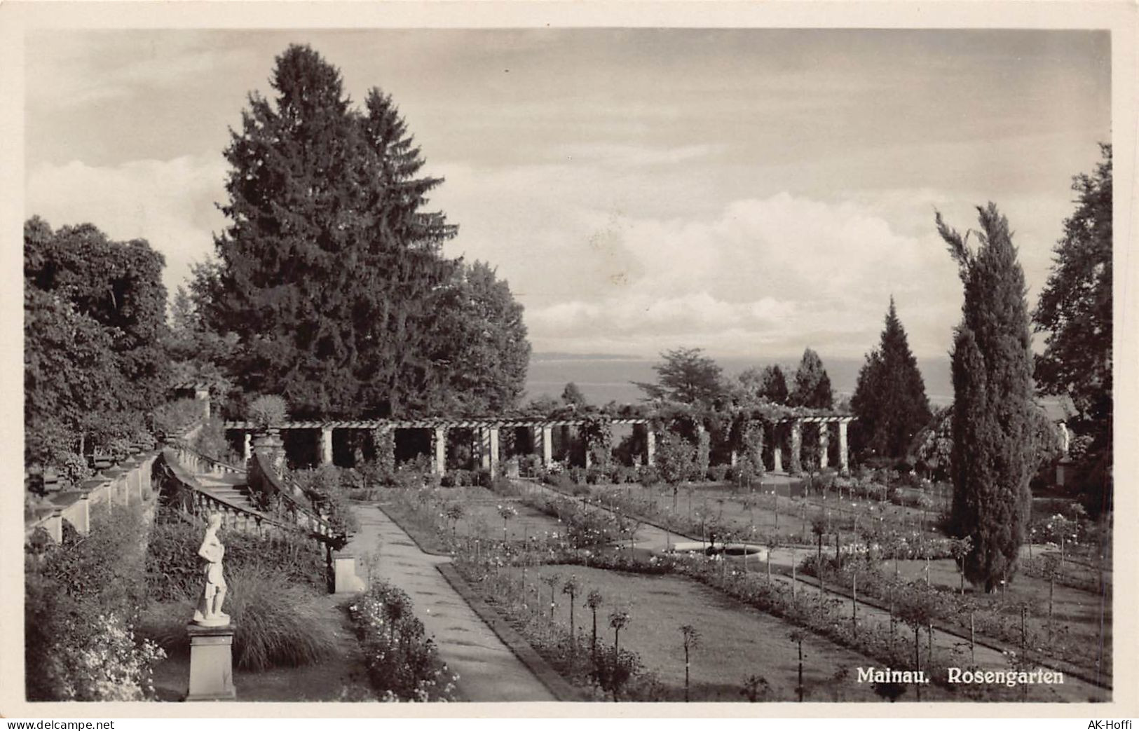 Insel Mainau Im Bodensee - Rosengarten Gl1928 - Konstanz