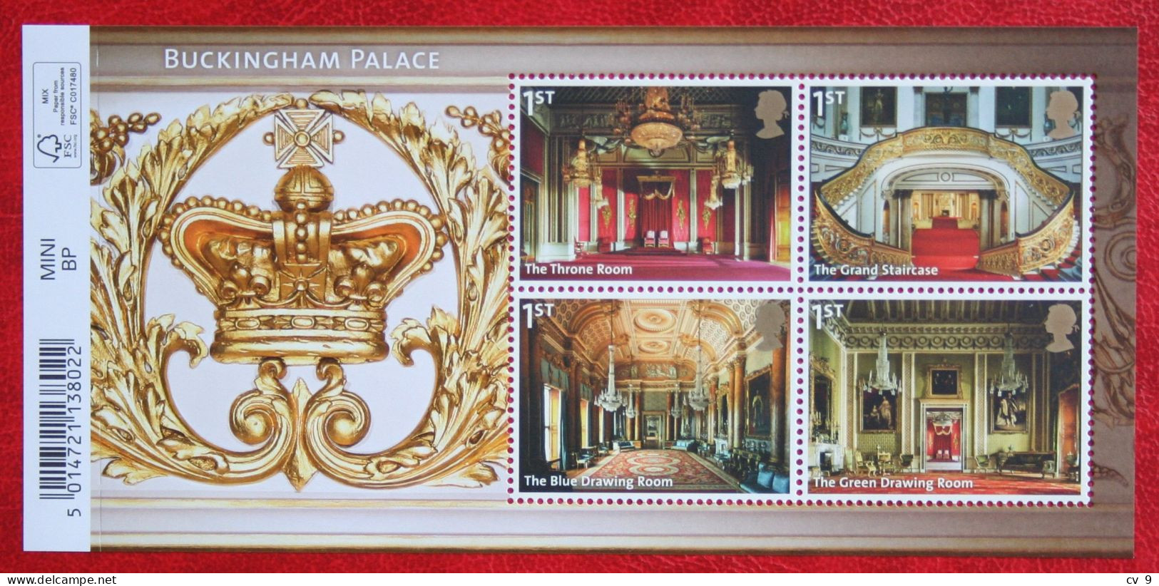 Buckingham Palace (Mi 3594-3597 Block 88) 2014 POSTFRIS MNH ** ENGLAND GRANDE-BRETAGNE GB GREAT BRITAIN - Nuevos