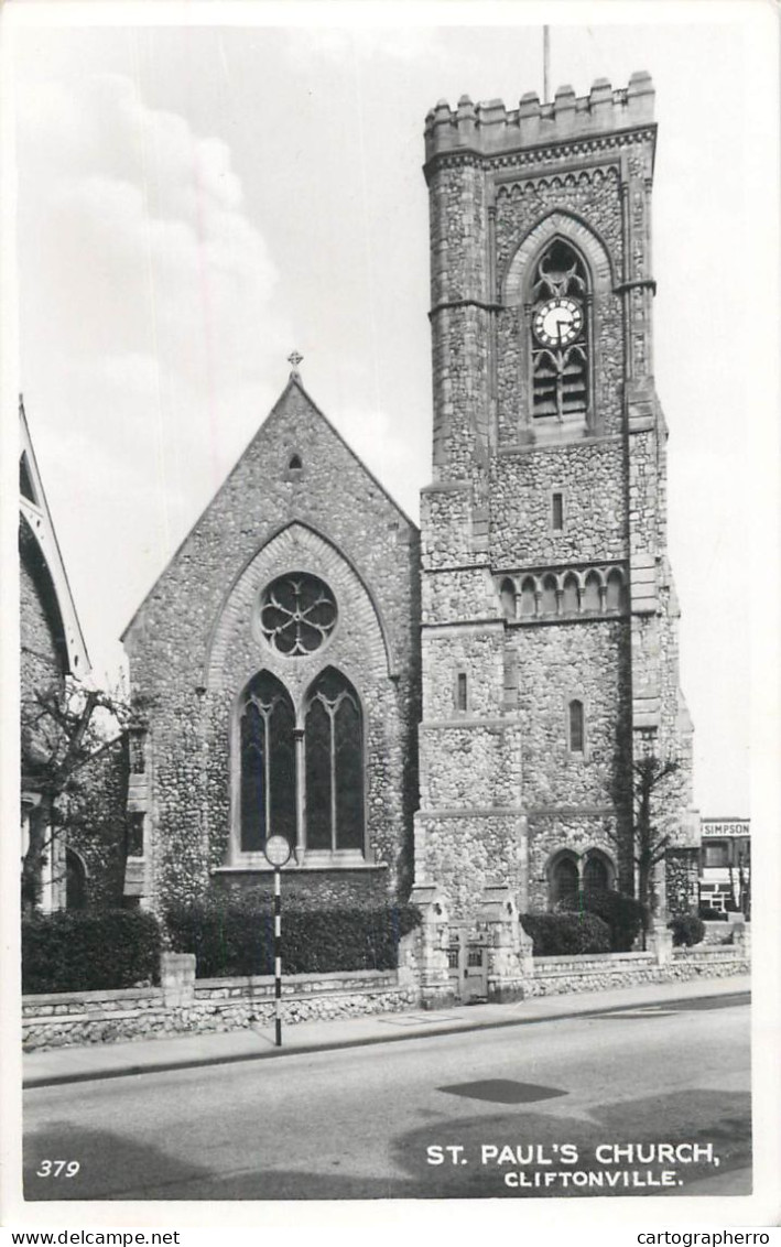 British Churches & Cathedrals St. Paul' S Church Cliftonville Clocktower - Kirchen U. Kathedralen