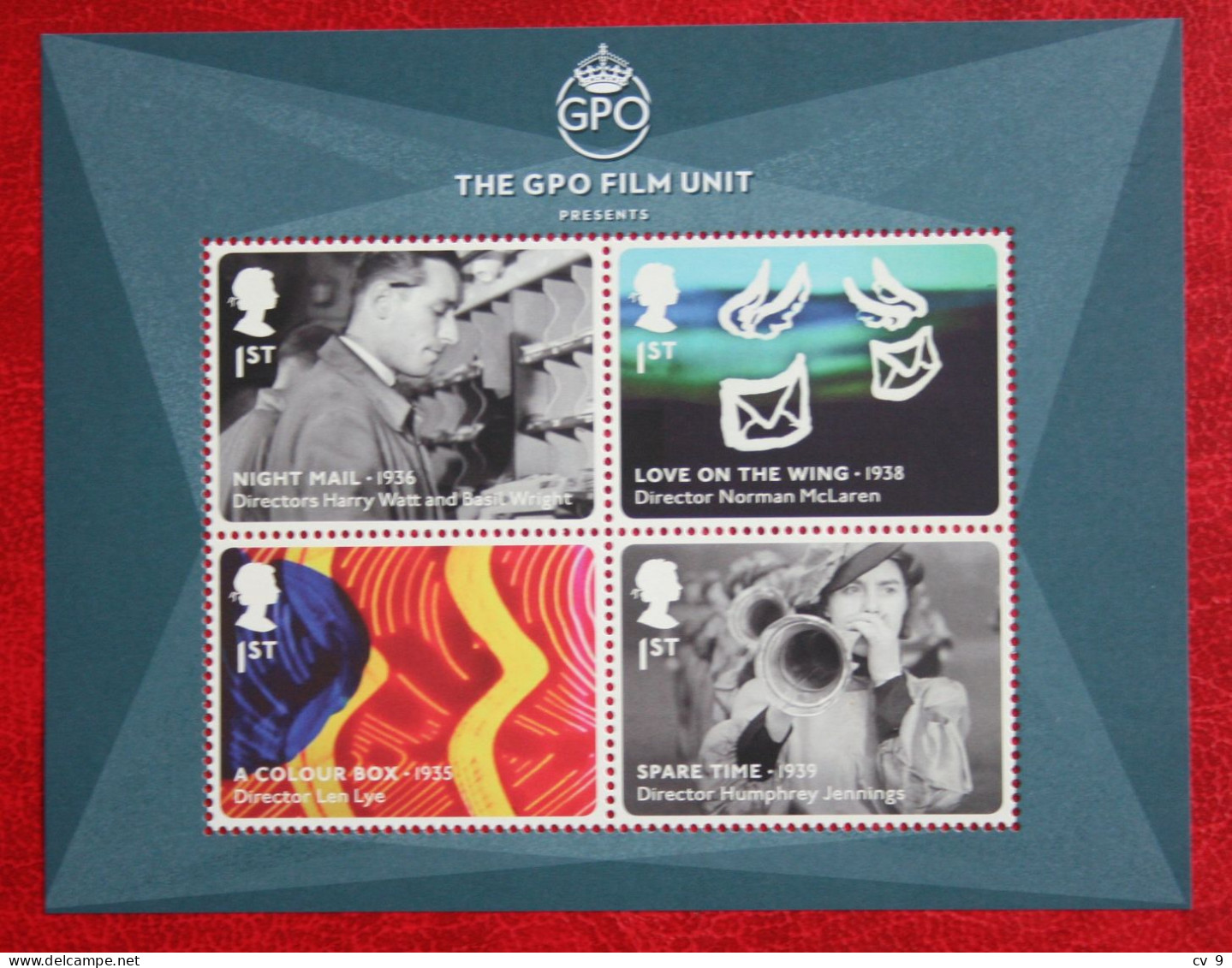 British Films Cinema (Mi 3607-3610 Block 89) 2014 POSTFRIS MNH ** ENGLAND GRANDE-BRETAGNE GB GREAT BRITAIN - Neufs