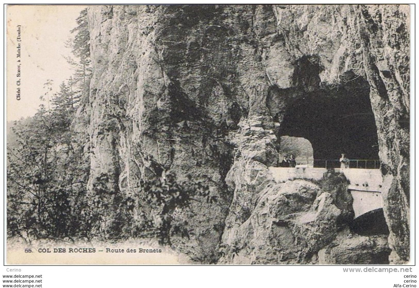 COL  DES  ROCHES:  ROUTE  DES  BRENETS  -  POUR  LA  FRANCE  -  FP - Les Brenets