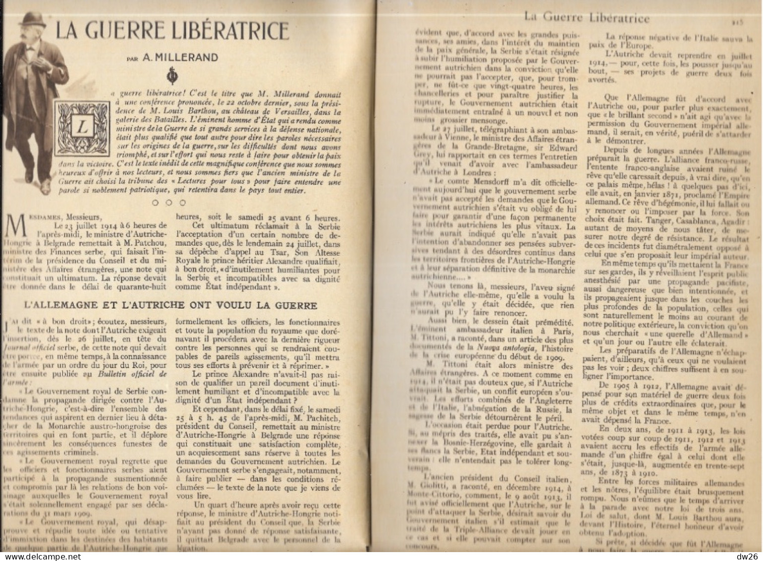 Revue Hachette Bimensuelle 1ère Guerre Mondiale - Lectures Pour Tous Du 15 Novembre 1916 - 1900 - 1949