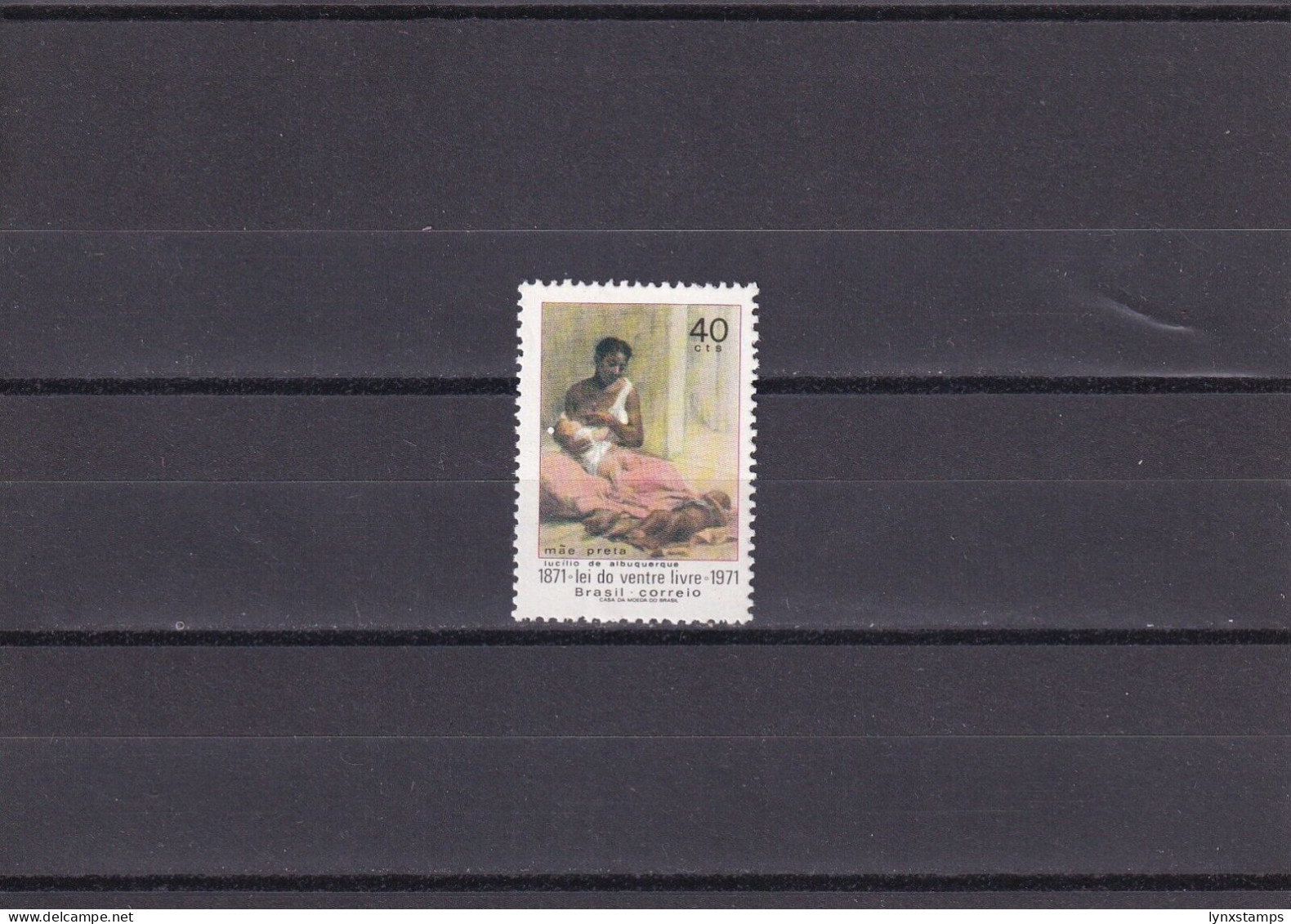 SA06 Brazil 1971 The 100th Anniversary Of The Slaves Emancipation Law Mint Stamp - Ongebruikt