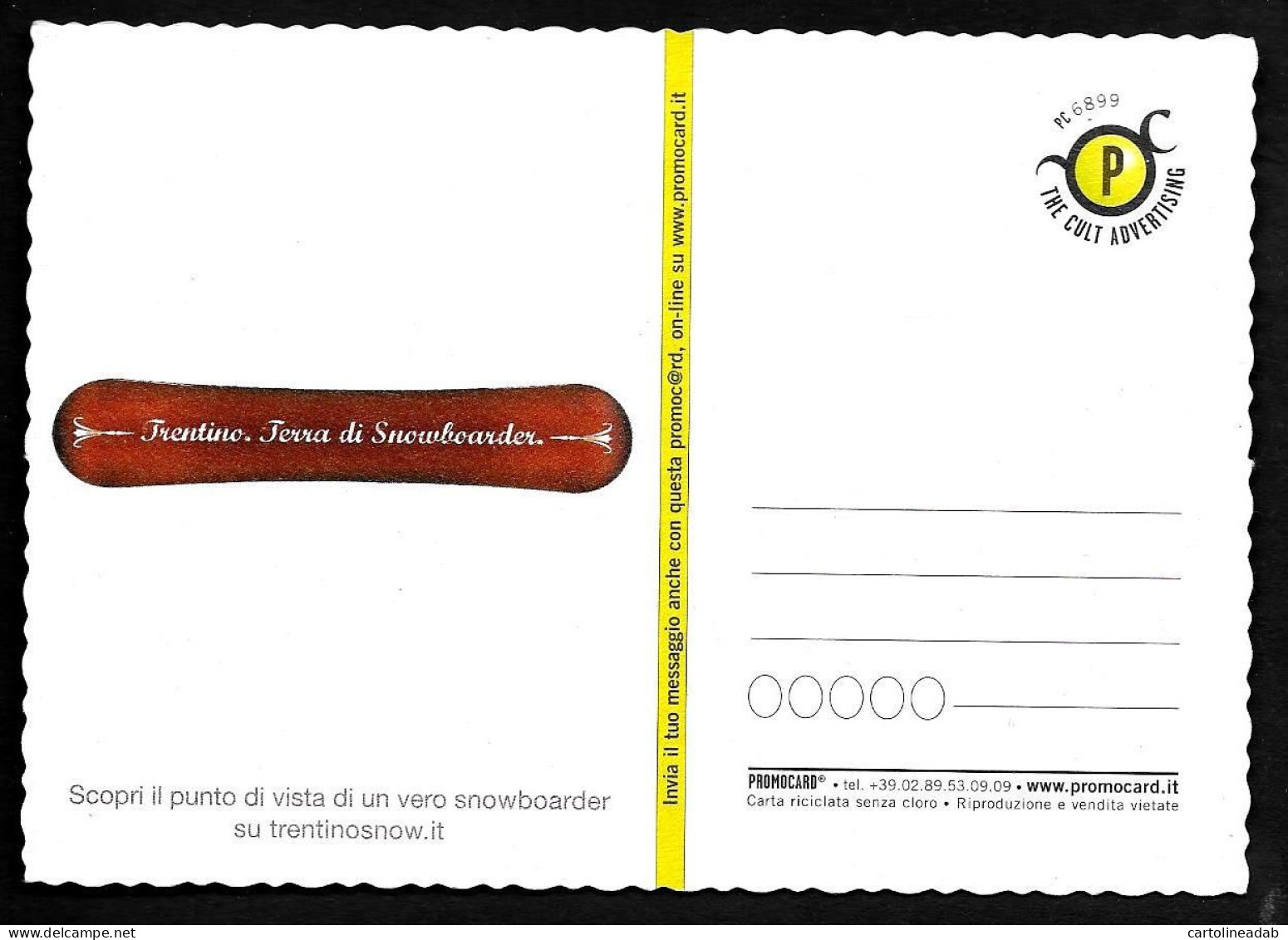 [MD9426] CPM - SALUTI DAL TRENTINO - PROMOCARD 6899 - PERFETTA - Non Viaggiata - Other & Unclassified