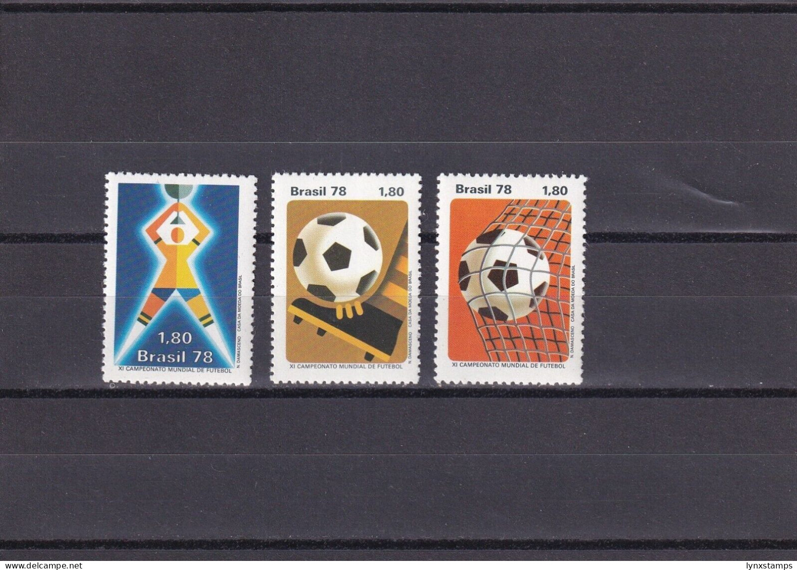 SA06 Brazil 1978 Football World Cup - Argentina Mint Stamps - Ungebraucht