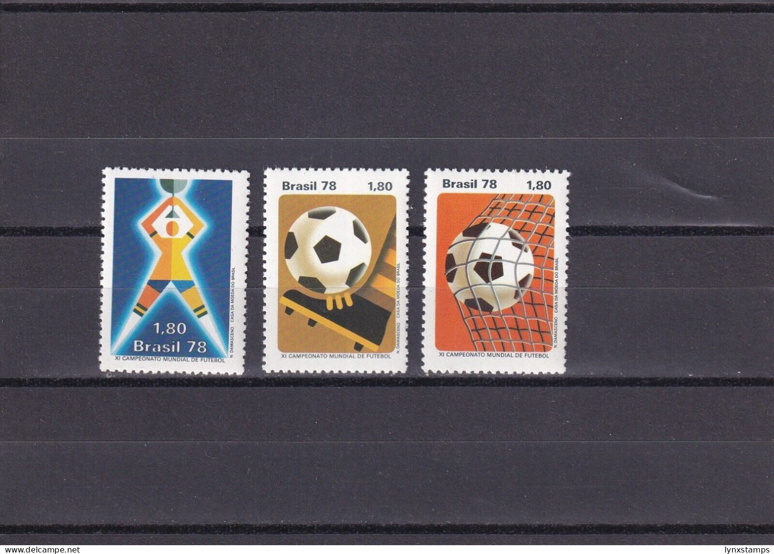 SA06 Brazil 1978 Football World Cup - Argentina Mint Stamps - Neufs