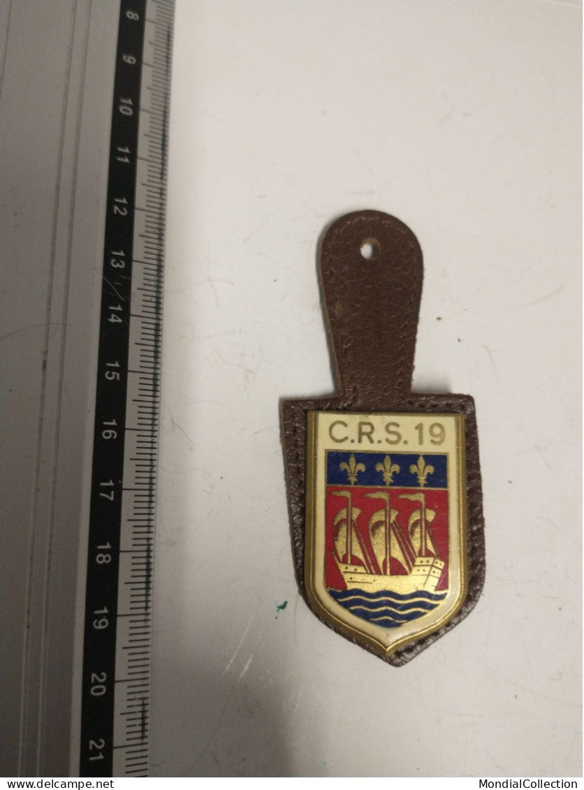 INSIGNE DE LA COMPAGNIE CRS 19( La Rochelle). DRAGO - Polizei