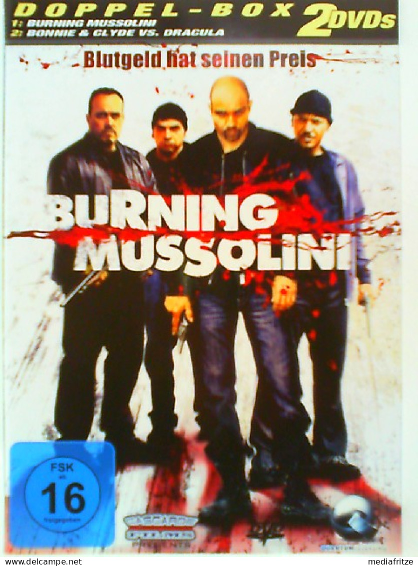 [A] Gebraucht: Burning Mussolini + Bonnie & Clyde Vs Dracula - DVD - Sonstige & Ohne Zuordnung