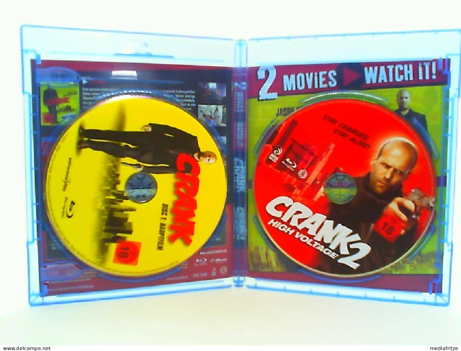 Crank 1&2 [Blu-ray] - Autres Formats
