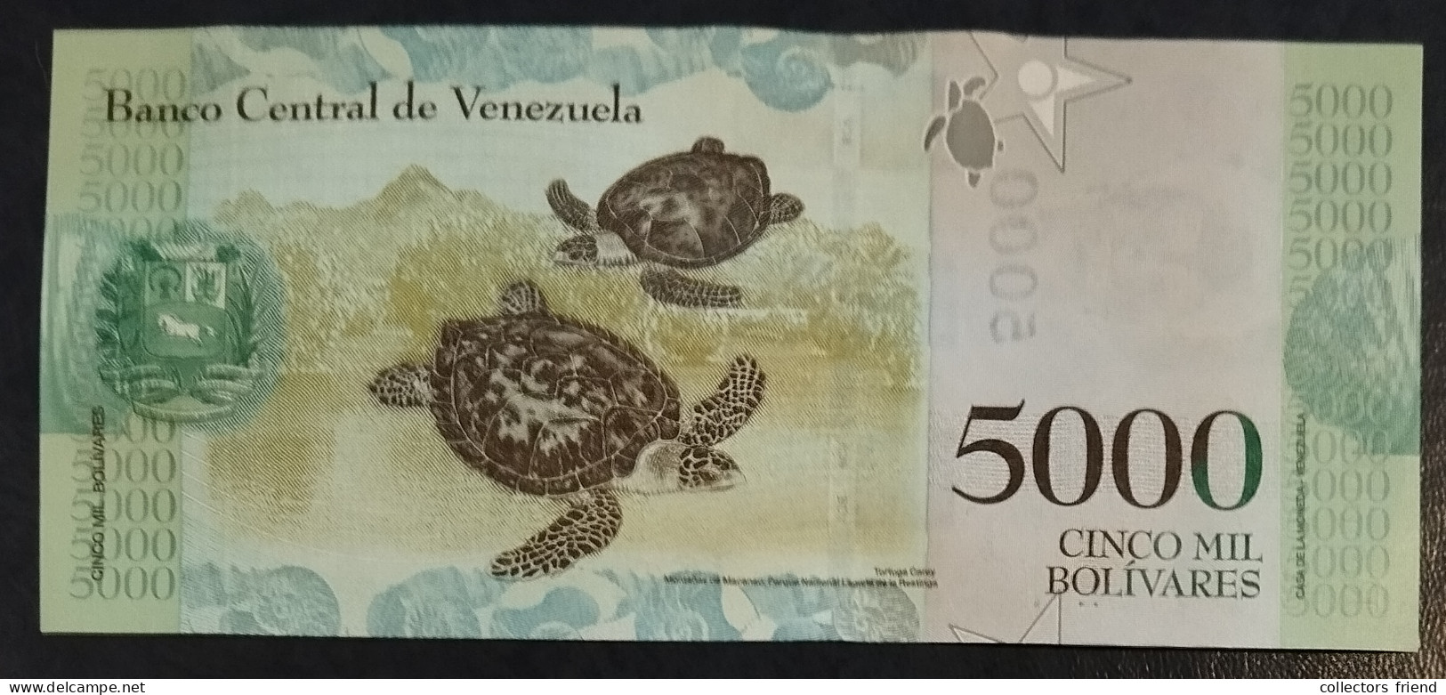 VENEZUELA 5000 Bolívares Year 2017 P97c UNC - Venezuela