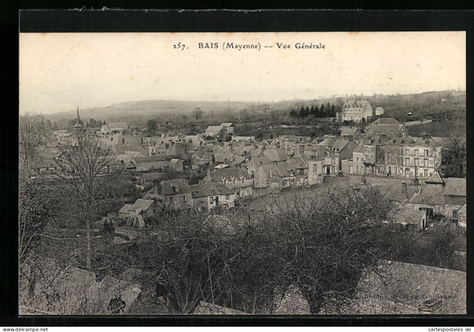 CPA Bais, Vue Générale  - Bais