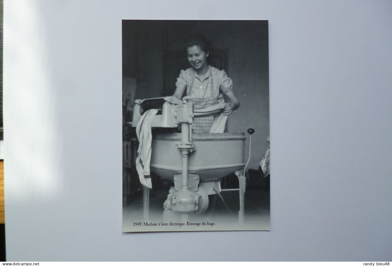 Machine à Laver électrique  -  Essorage Du Linge  ( 1949 )   -  éditions ATLAS - Souvenir De...