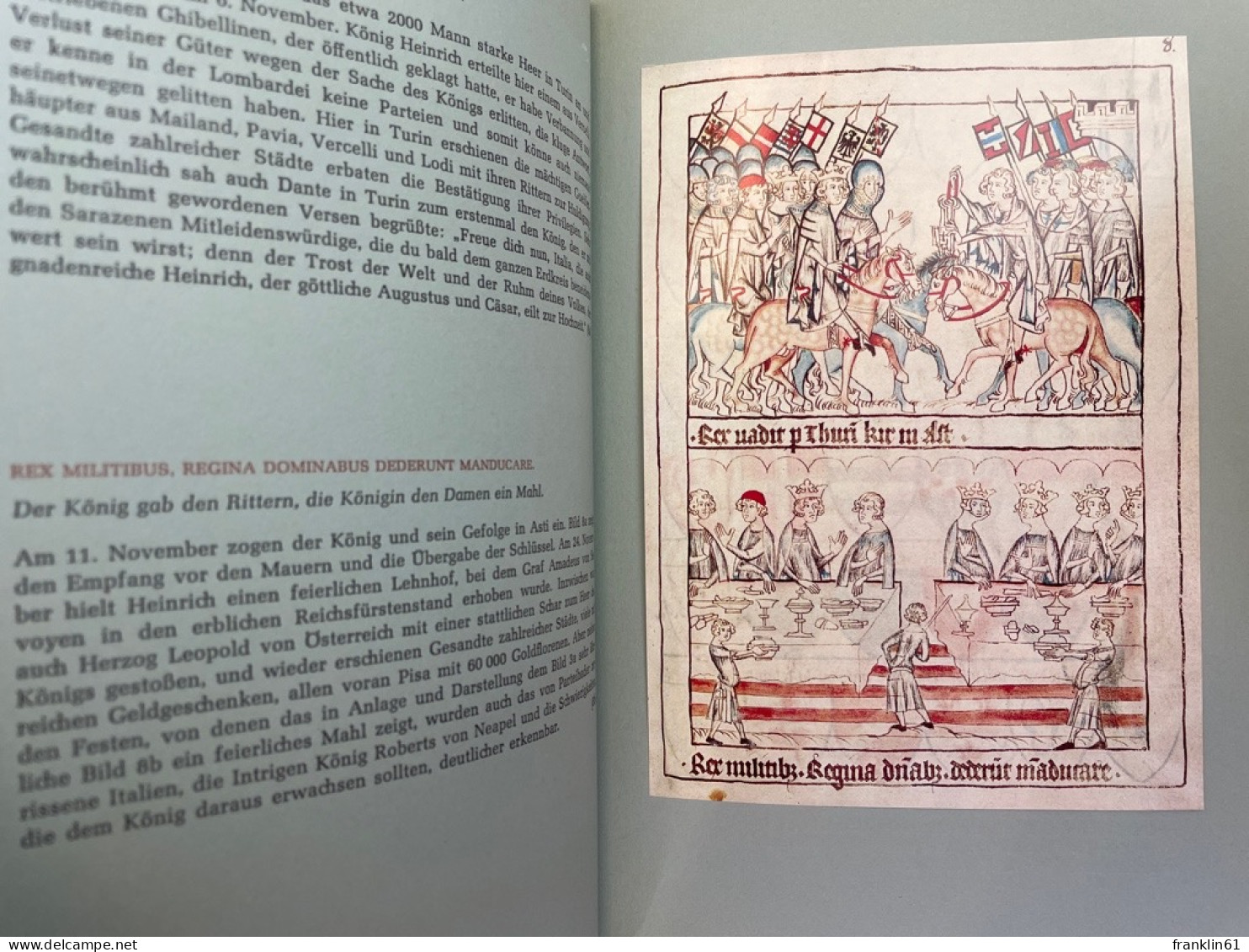 Kaiser Heinrichs Romfahrt : Die Bilderchronik von Kaiser Heinrich VII. und Kurfürst Balduin von Luxemburg (13
