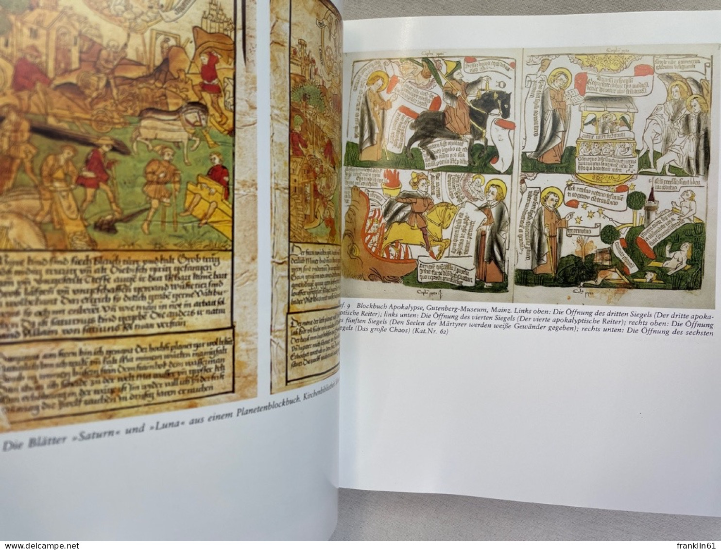Blockbücher des Mittelalters : Bilderfolgen als Lektüre ; Gutenberg-Museum, Mainz, 22. Juni 1991 bis 1. Sept