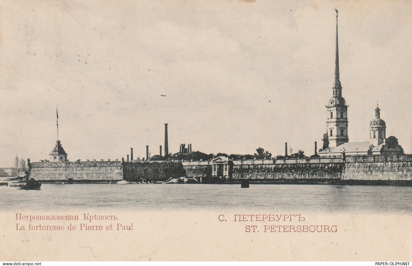 RU 190000 SANKT PETERSBURG / LENINGRAD, Festung Peter & Paul, 1914 - Russland