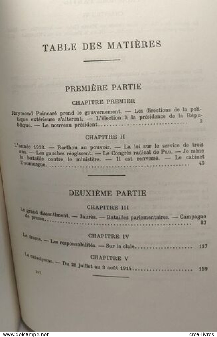 Mes mémoires --- TOME II mes audaces - agadir... 1909-1912 (1943) + TOME III Clairvoyance et force d'âme dans les épreuv