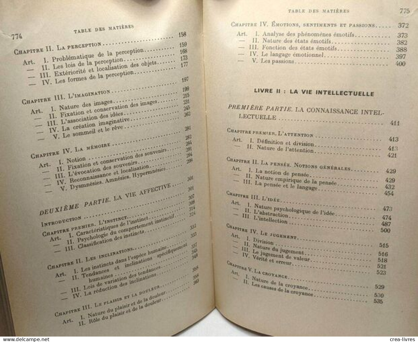 Traité De Philosophie - II - Psychologie - 7e édition Revue Et Mise à Jour - Psychology/Philosophy