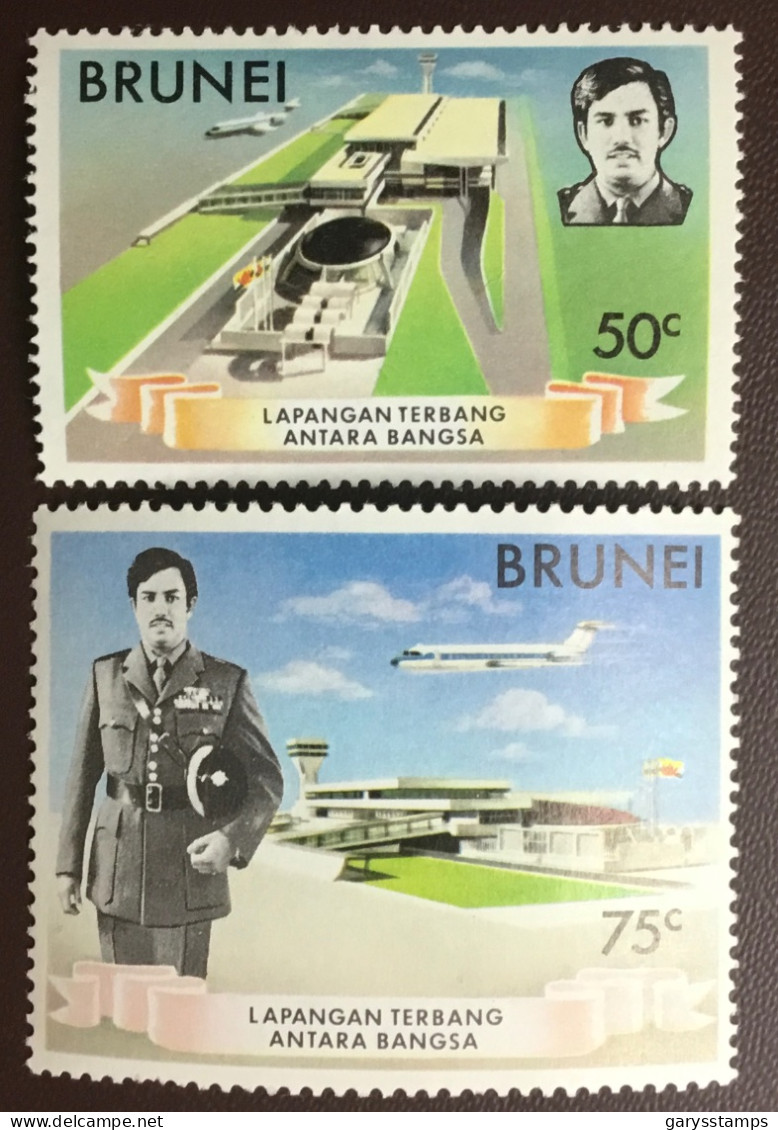 Brunei 1974 Airport Inauguration MNH - Brunei (...-1984)