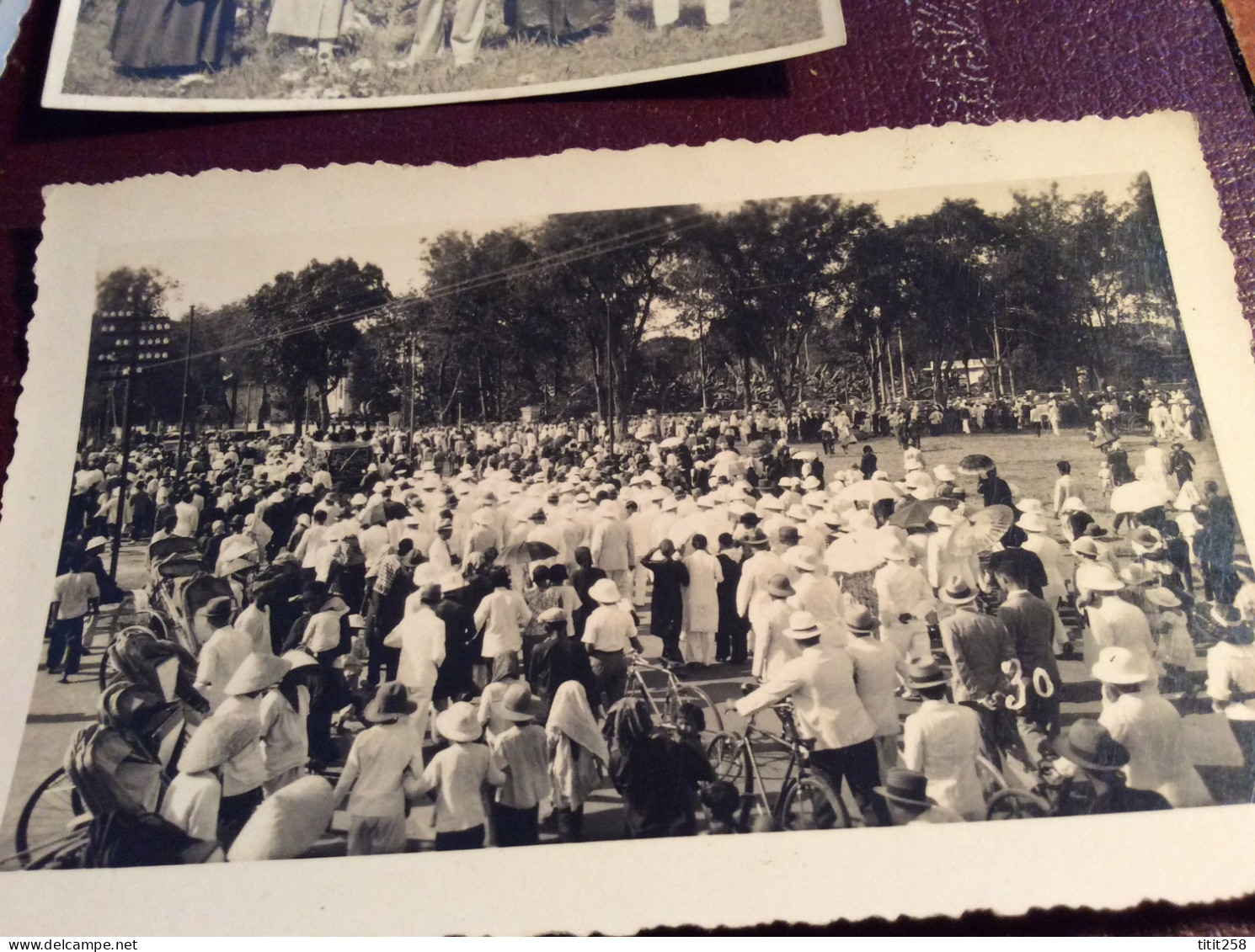 Joli lot photos Missionnaires Religion Colonies . Djibouti Cambodge Congo ? Annotées au Dos . 1934 / 35