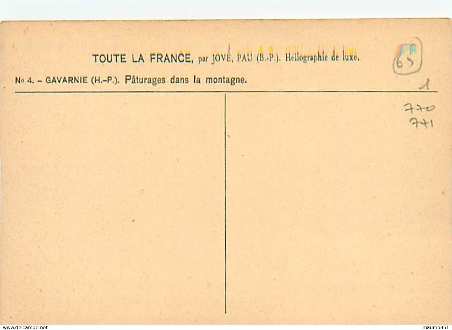 Département 65. Hautes Pyrénées. Région. Occitanie. Lot de 20 Cartes anciennes N° 202