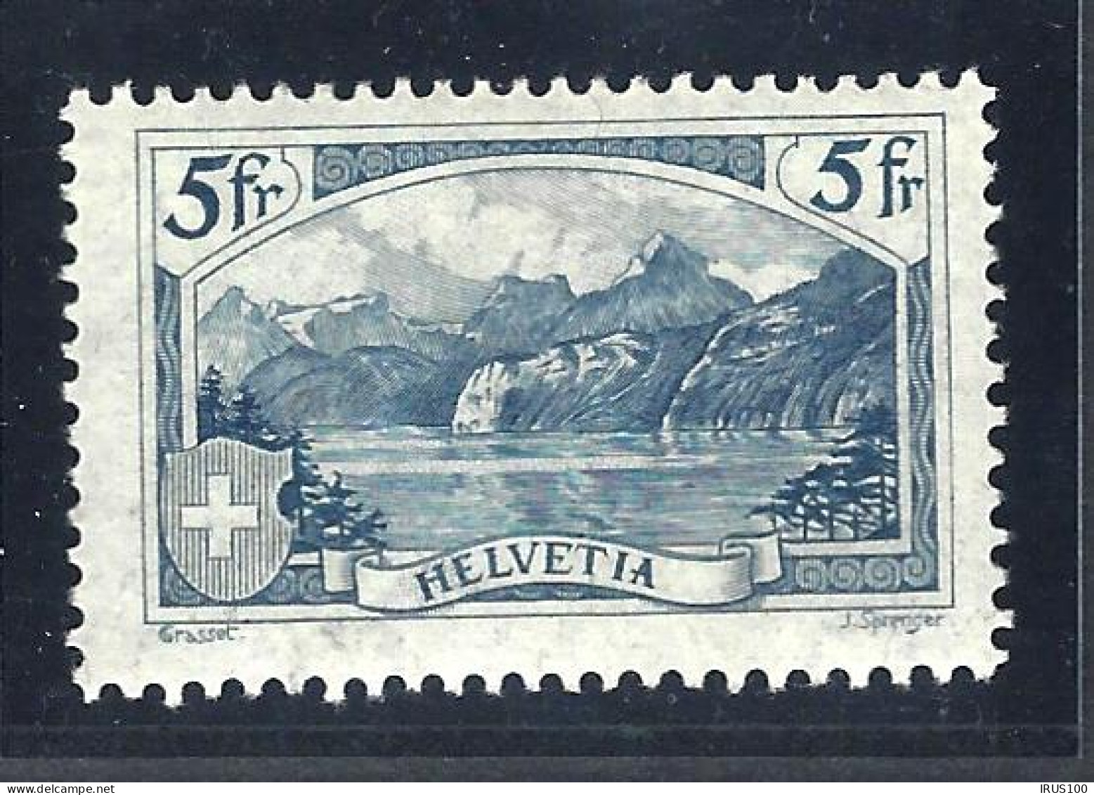SUISSE - 1928 - Y.T N°230 / Mi: Nr 227 - MH *  - Unused Stamps