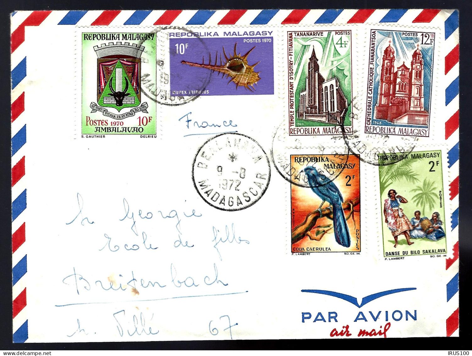 LETTRE DE MADAGASCAR - DIVERS THÈMES - Madagaskar (1960-...)