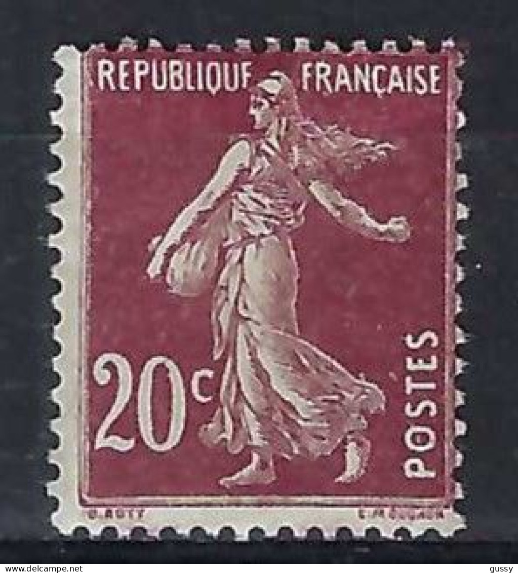 FRANCE Ca.1907: Le Y&T 139 Neuf* - 1906-38 Semeuse Camée