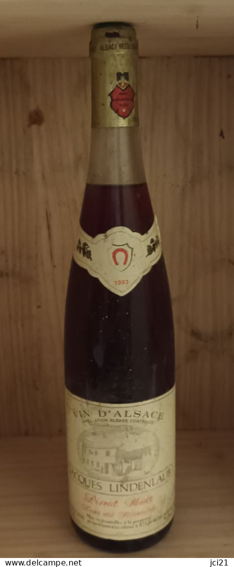 Bouteille Pleine " Alsace Pinot Noir 1992 " Lieu Dit Stierkopf  _Dv35 - Vin