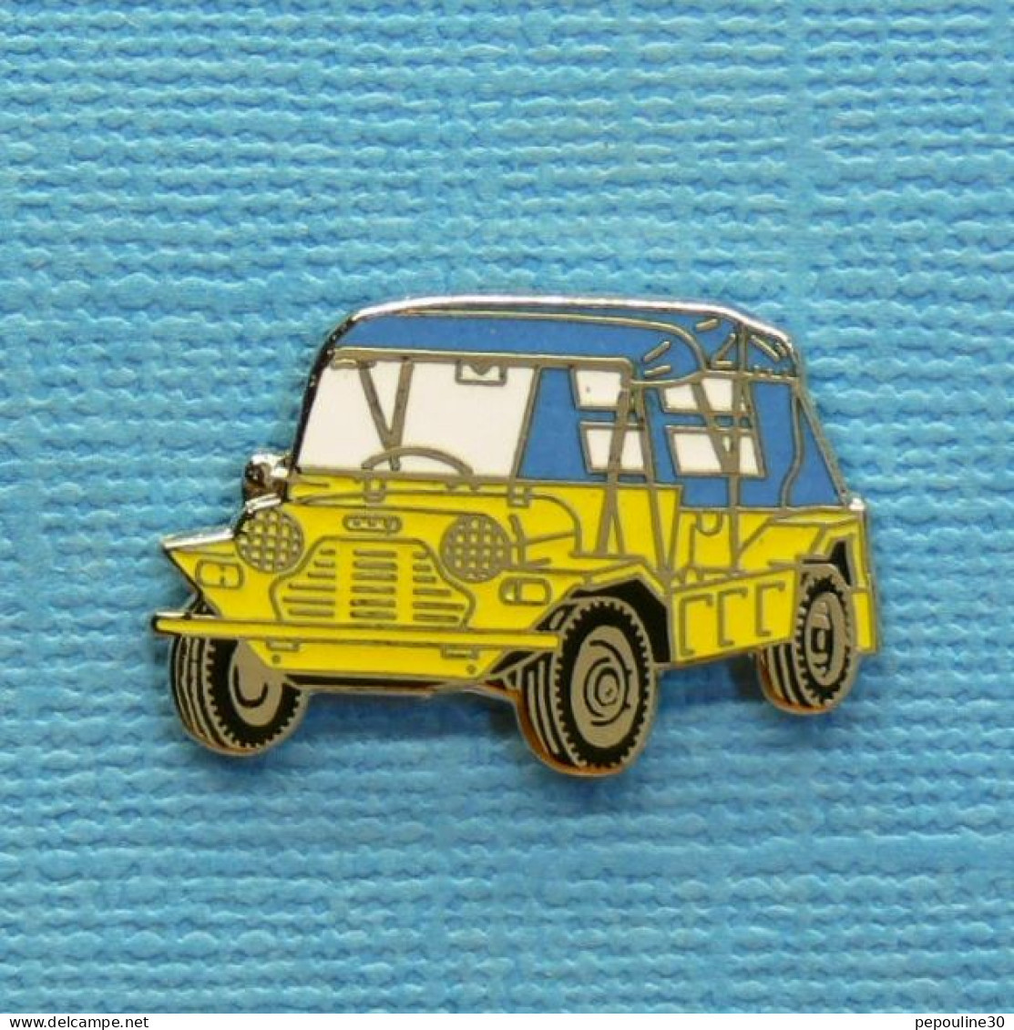 1 PIN'S //  ** AUSTIN MINI MOKE / PICK-UP TOUT TERRAIN / PAR B.M.C. BRITISH MOTOR CORPORATION ** - Sonstige & Ohne Zuordnung