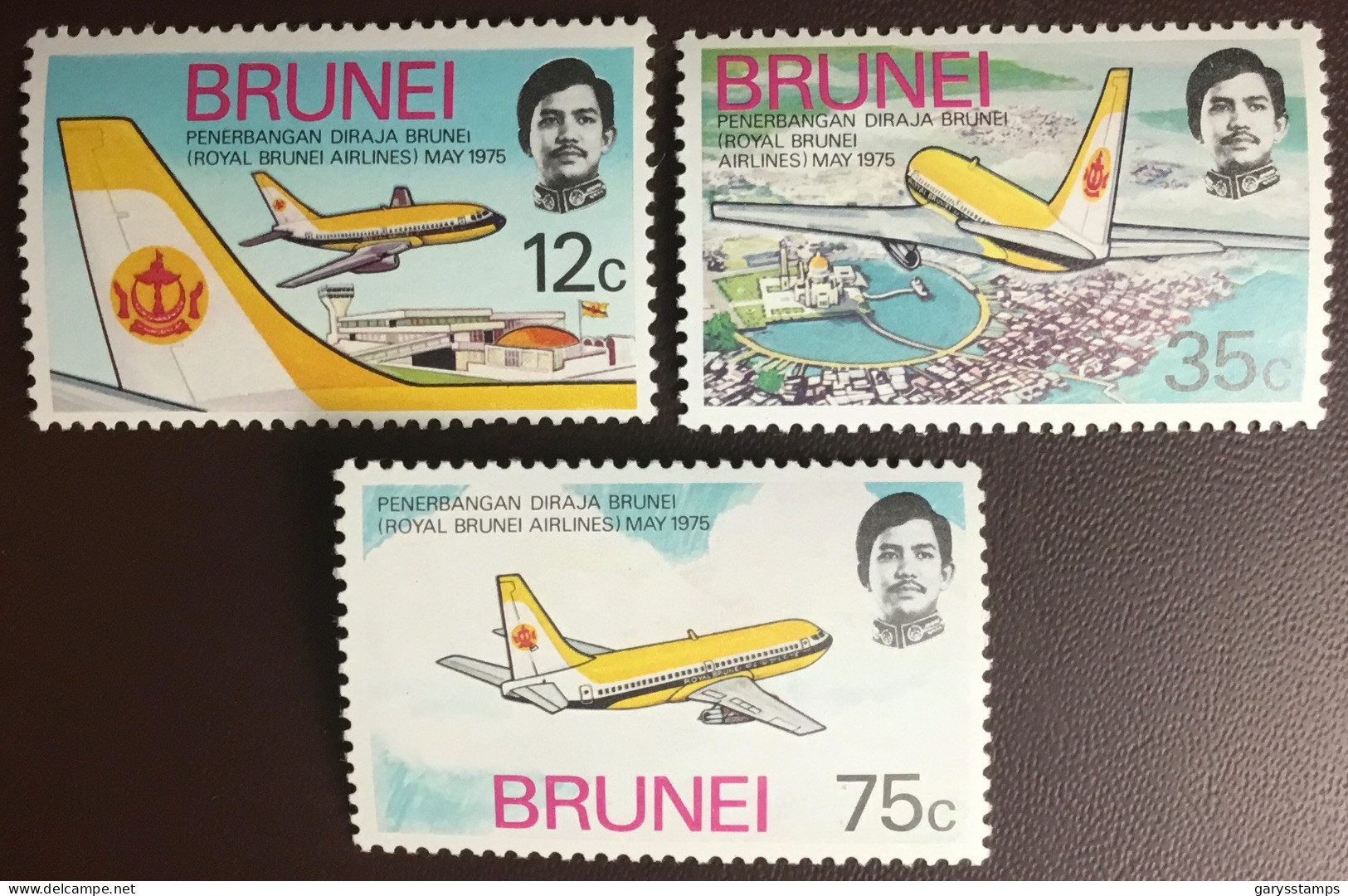 Brunei 1975 Airline Inauguration MNH - Brunei (...-1984)