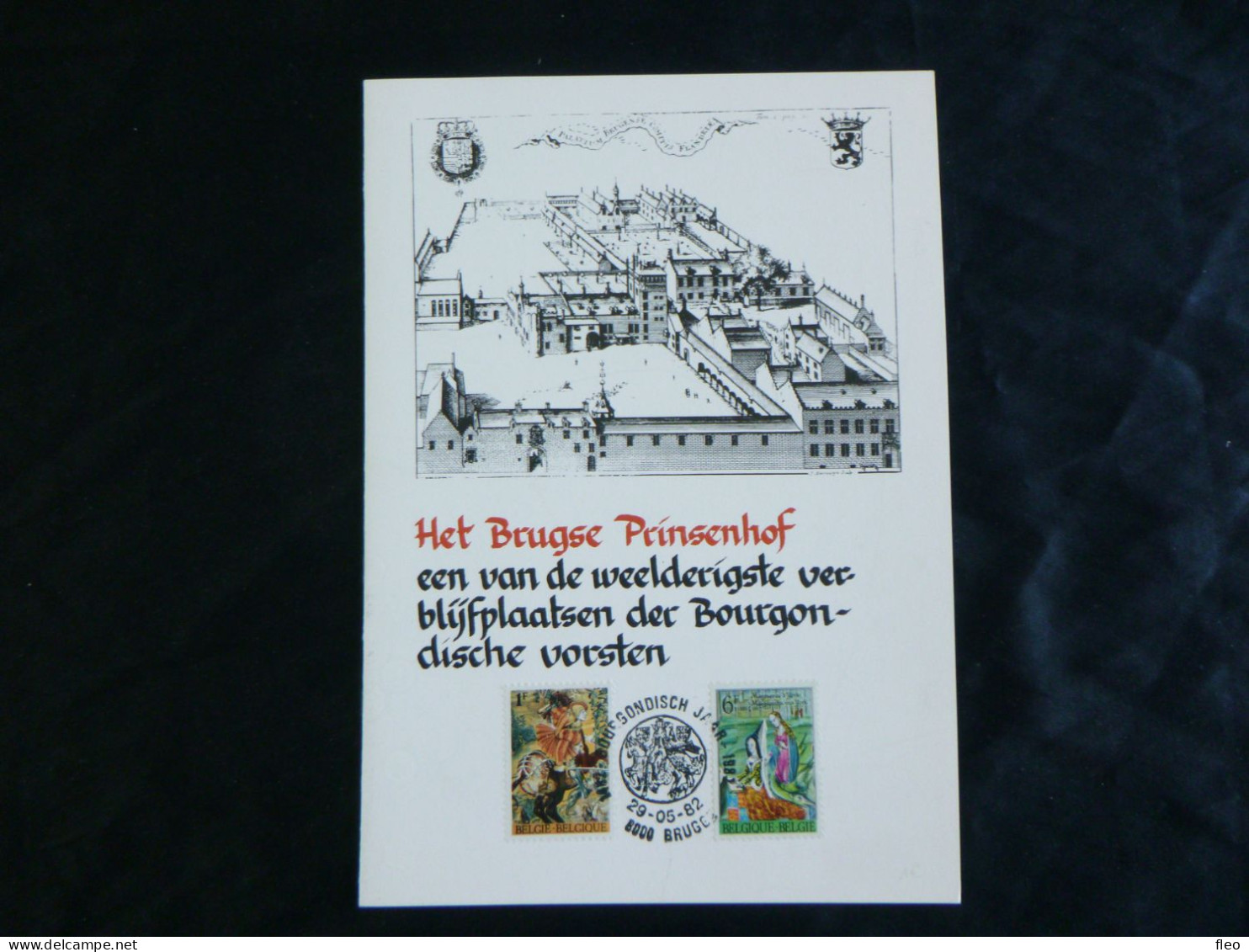 1982 HET BRUGSE PRINSENHOF - Documents Commémoratifs