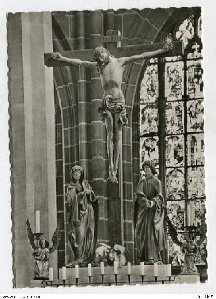 AK 213765 CHURCH / CLOISTER  - Nürnberg - St. Lorenzkirche - Kruzifix - Chiese E Conventi