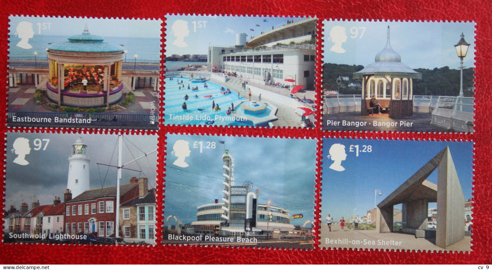 Seaside Architecture (Mi 3637-3642) 2014 POSTFRIS MNH ** ENGLAND GRANDE-BRETAGNE GB GREAT BRITAIN - Neufs